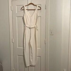 Amanda Uprichard belted jumpsuit